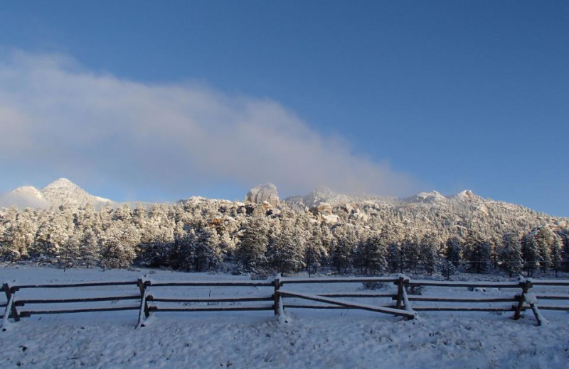 Beautiful view at Alpine Trail Ridge Inn.