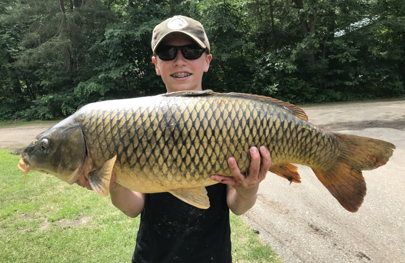 Fishing at Vacationland Resort.