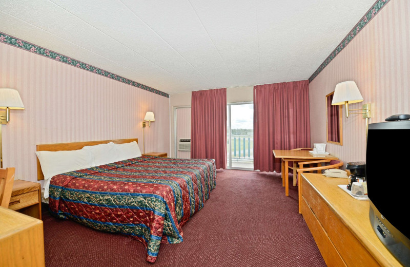 Guest room at America's Best Value Inn - Benton Harbor.