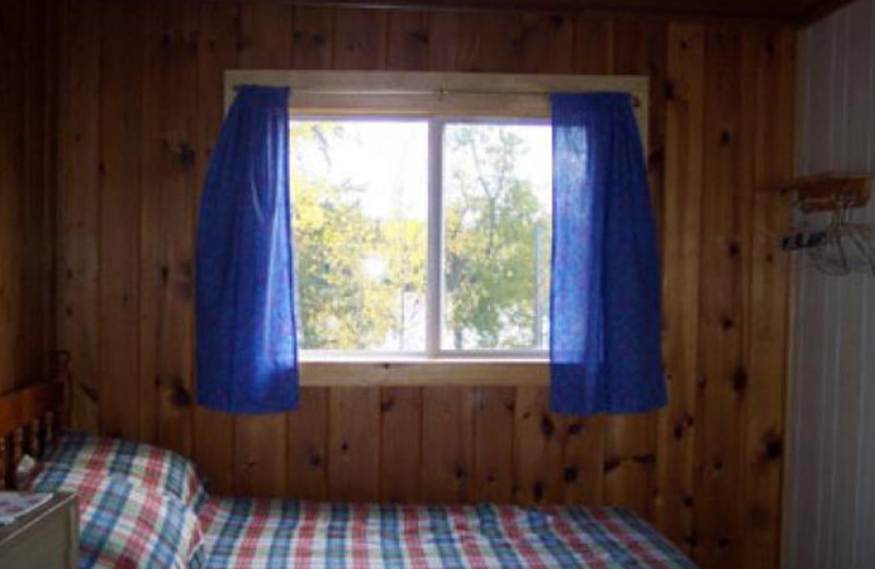 Cabin Bedroom at Lady Bug Lodge