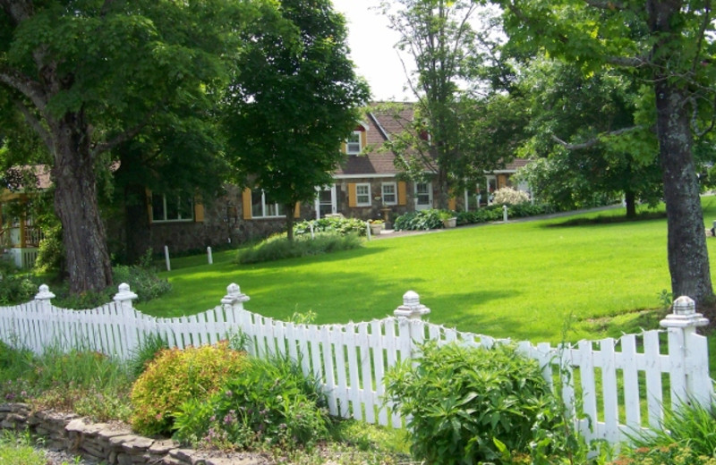 Exterior view of Fieldstone Farm.