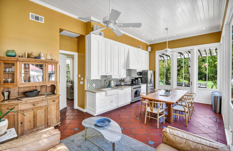 Rental kitchen at Woodfield Properties.