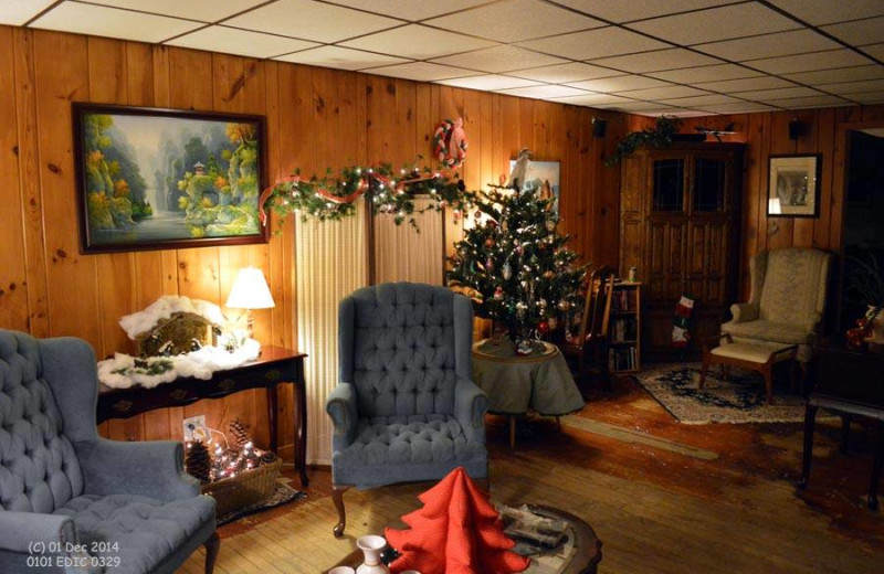 Inn interior at Edgewater Inn & Cottages.