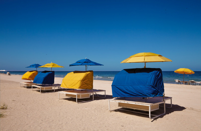 Beach at Sea View Hotel.