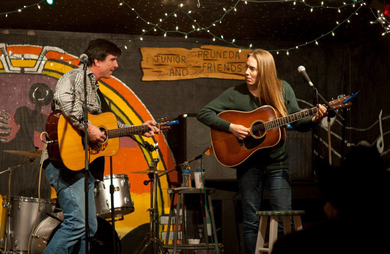 Entertainment at Roddy Tree Ranch.