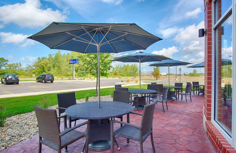 Patio at Hilton Garden Inn - Benton Harbor.