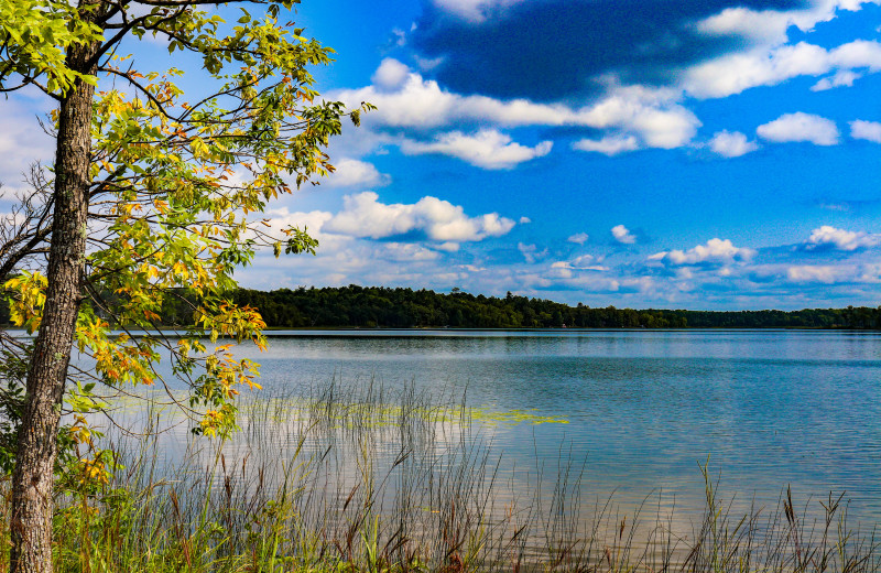 Lake view at Wilderness Resort Villas.