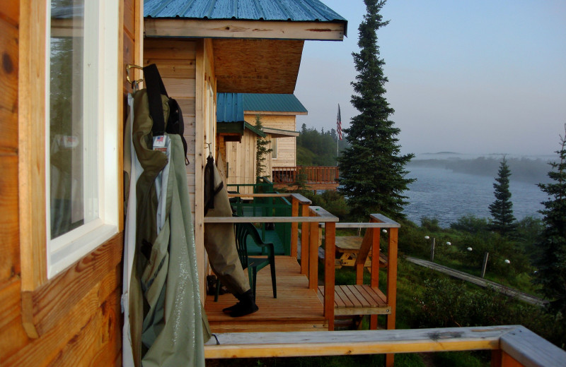 Cabins at Alaska Trophy Adventures Lodge.