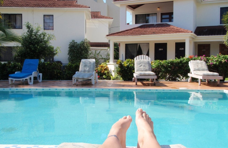 Outdoor pool at Tradewinds Paradise Villas.