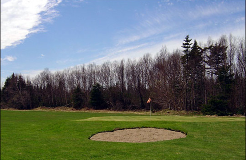 Golf course at Dhoon Lodge.