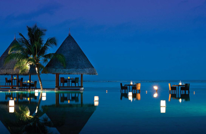 Exterior view of Four Seasons Resort - Maldives at Kuda Huraa.