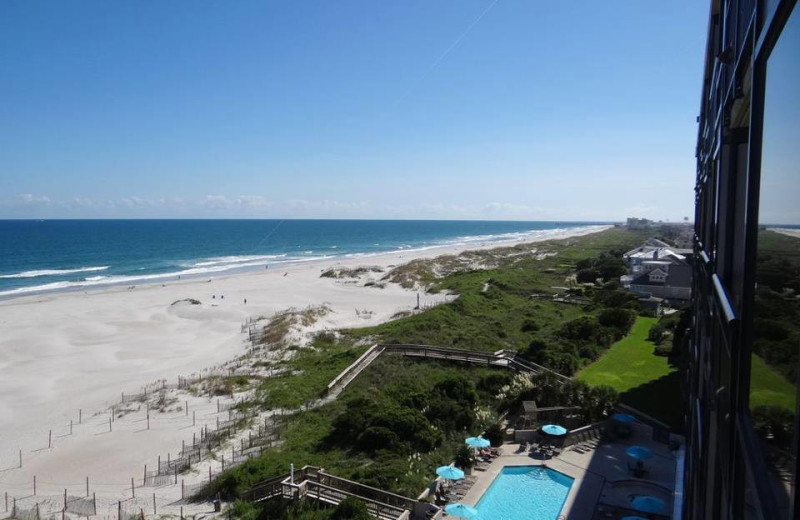 View from Shell Island Resort.