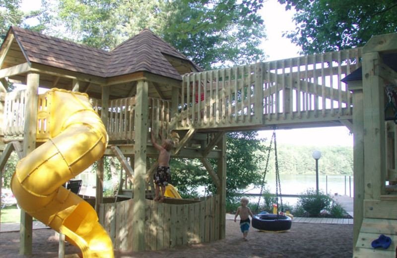 Playground at White Birch Village Resort.