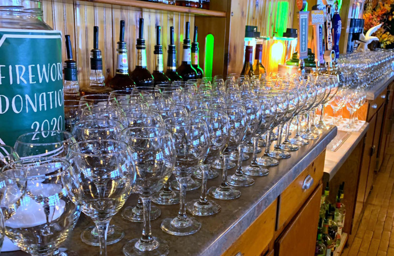 Bar at Pitlik's Sand Beach Resort.