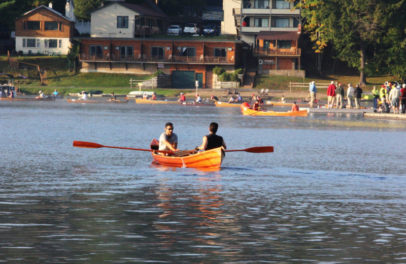 Canoeing at Water's Edge Inn & Conference Center.