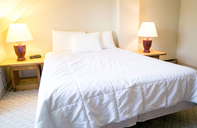 Guest bedroom at Town Square Condominiums.