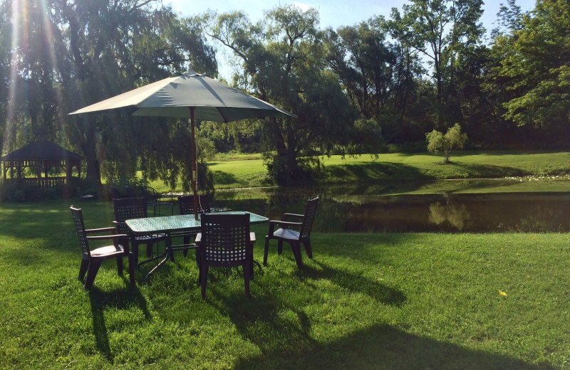 Grounds at La Tourelle Resort & Spa.