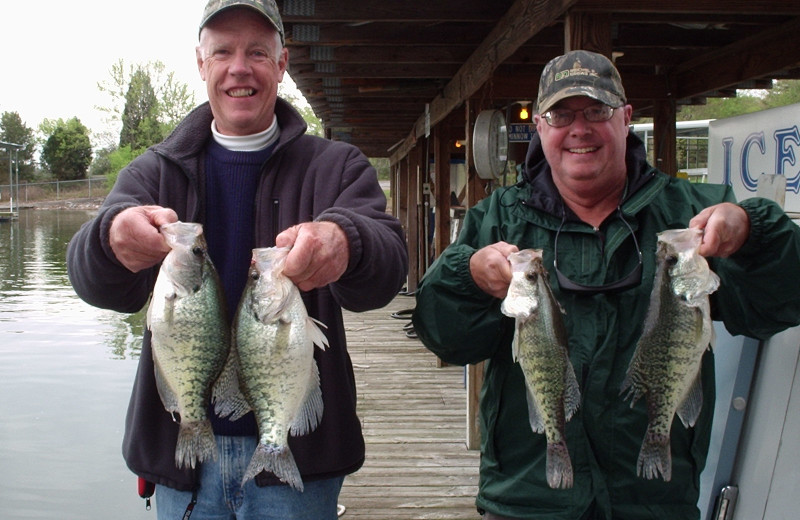 Fishing at Big Bear Resort.