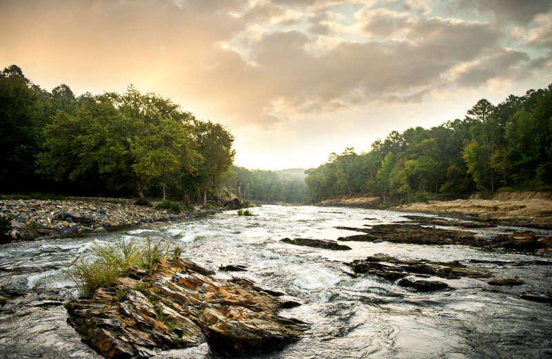 River at Hochatown Junction Resort.