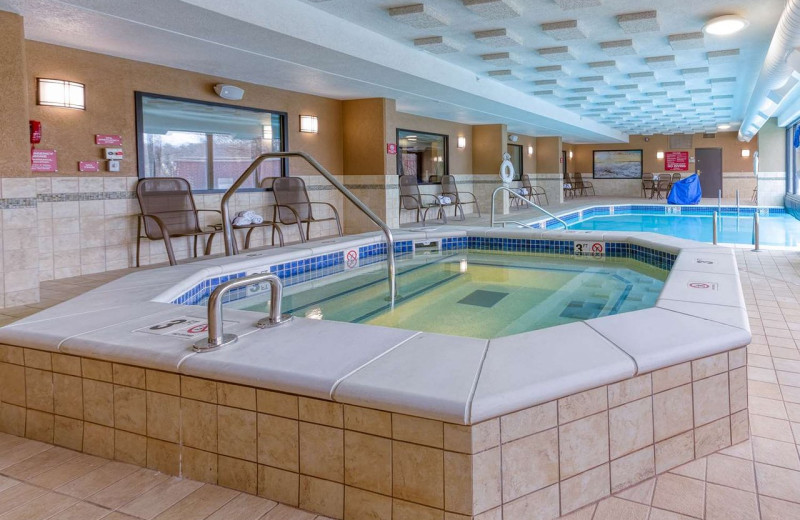 Indoor pool at Drury Inn Suites Fenton.