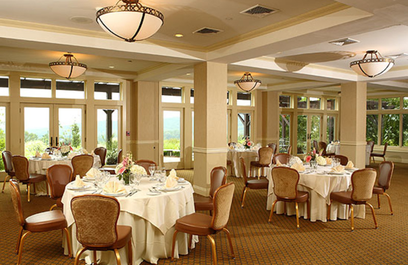 Garden Room at Grand Cascades Lodge at Crystal Springs Resort.