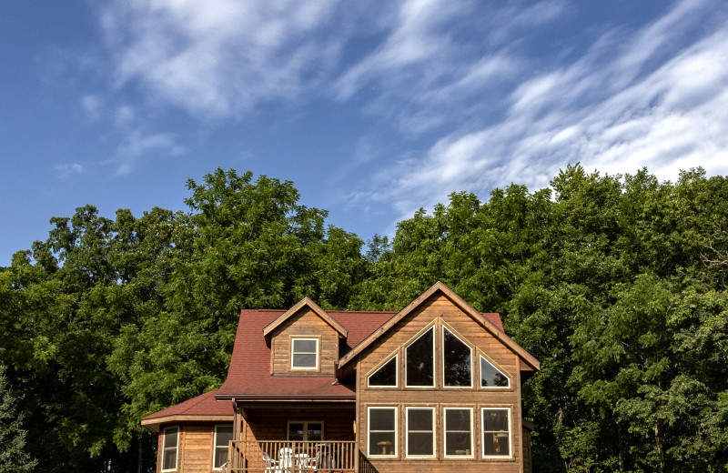 Exterior view of Red Cedar Lodge.