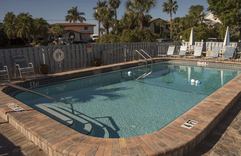 Outdoor pool at Englewood Beach & Yacht Club.