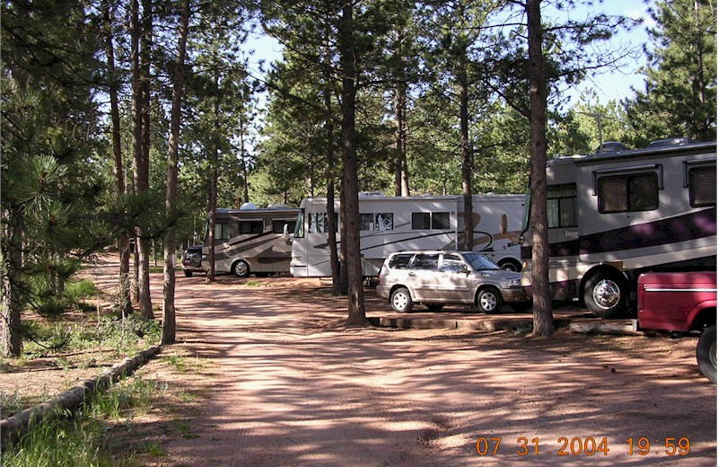 RV Park at Bristlecone Lodge.