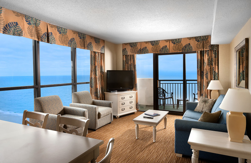 Guest room at The Breakers Resort.