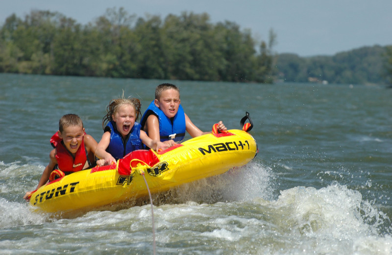 Tubing at Big Chief RV Resort.