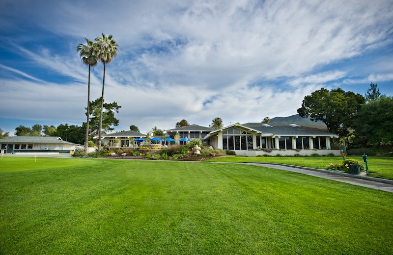 Exterior view of Pala Mesa Resort.