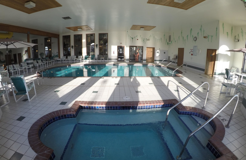 Indoor pool at Alakai Hotel & Suites.