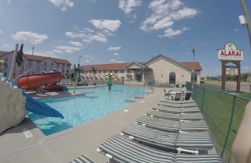 Outdoor pool at Alakai Hotel & Suites.