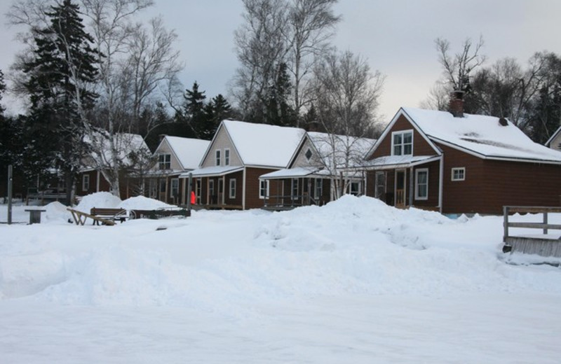 Exterior resort view at Bald Mountain Camps Resort.