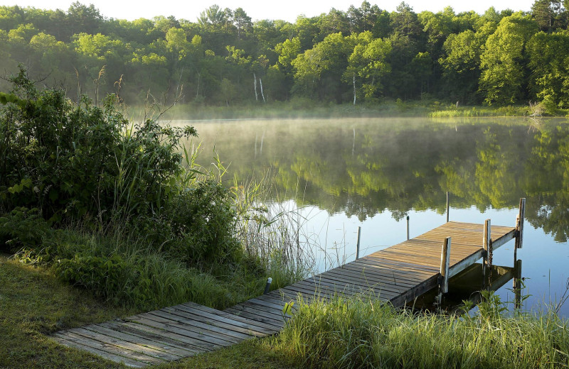 Lake view at Pine Terrace Resort.