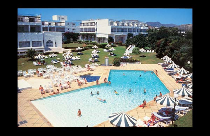 Outdoor pool at Abou Nawas Hammamet.