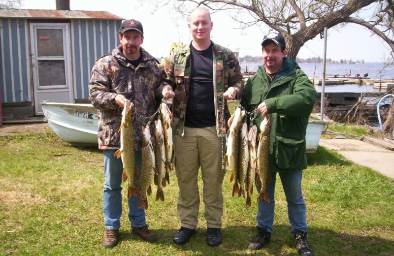 Fishing at Riverbay Adventure Inn.