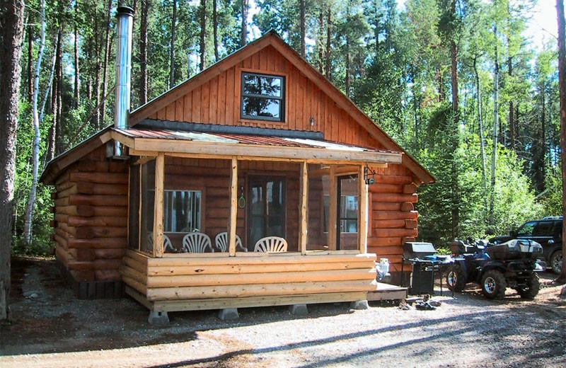 Cabin at Argyle Lake Lodge.