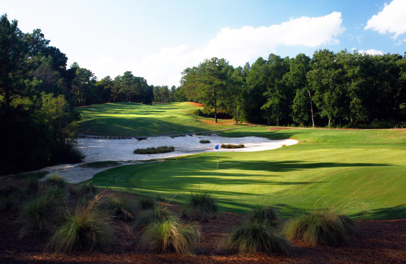 Golf course at Sandhills Rentals.