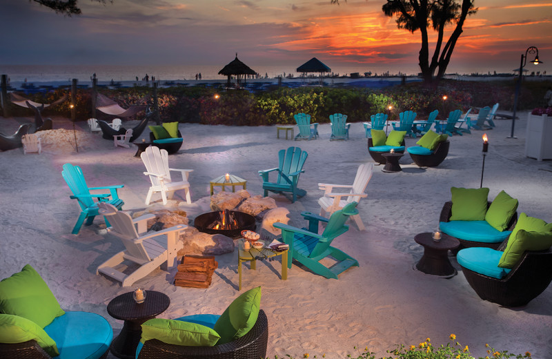 The beach at Guy Harvey Outpost Resort.