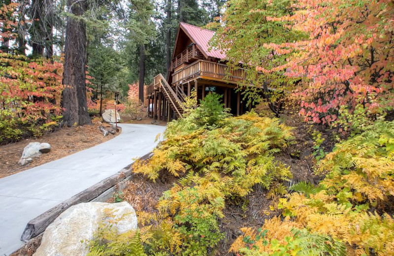 Rental exterior at Yosemite's Scenic Wonders.