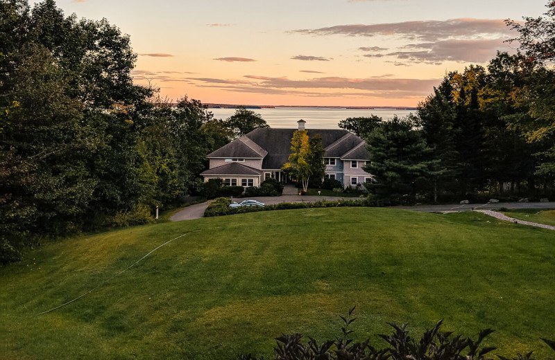 Sunset at The Inn at Ocean's Edge.