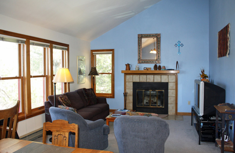 Guest living room at Ferringway Condominiums.