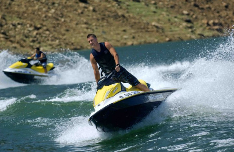 Jet ski rental at Lake Oroville.