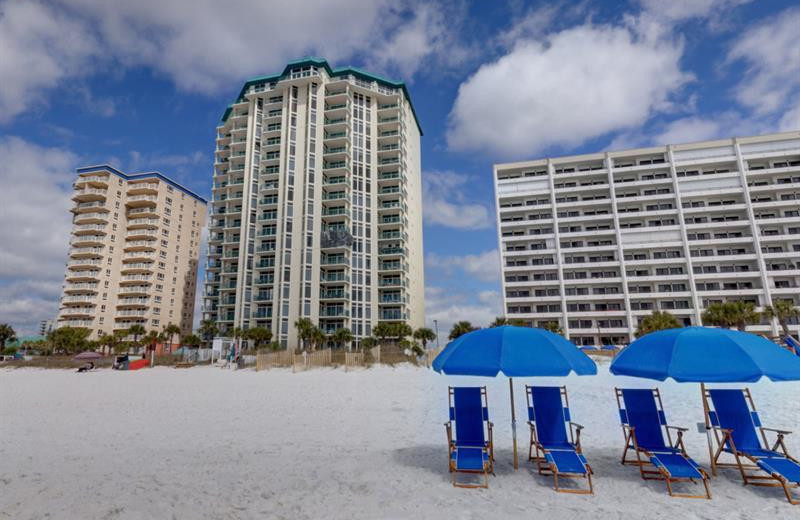 Beach view at Newman-Dailey Resort Properties, Inc. 