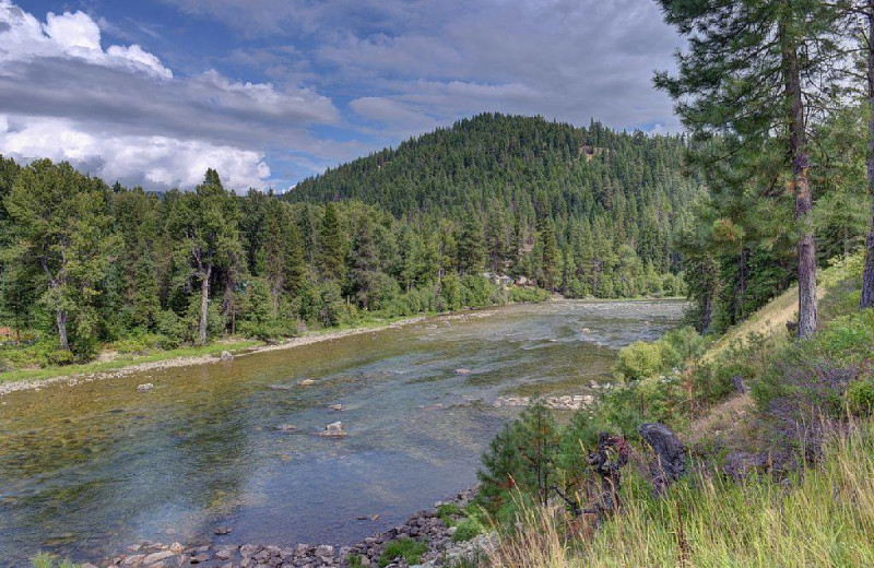 River view at Natapoc Lodging.