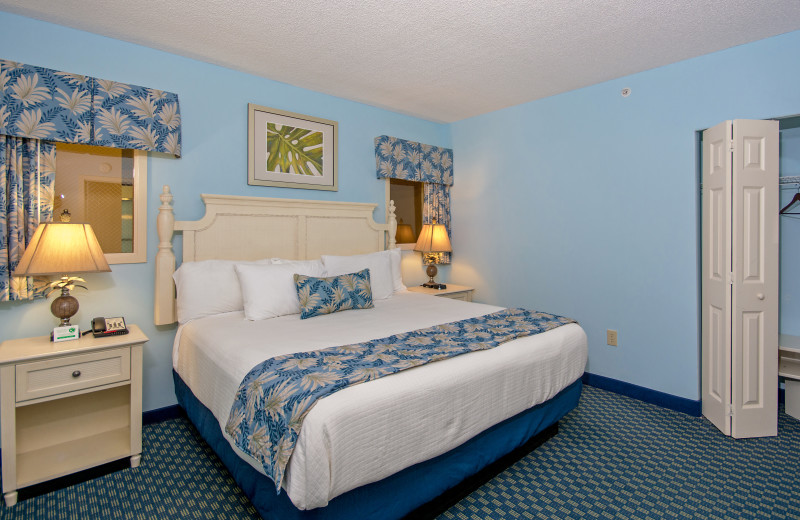 Guest room at Caribbean Resort & Villas.