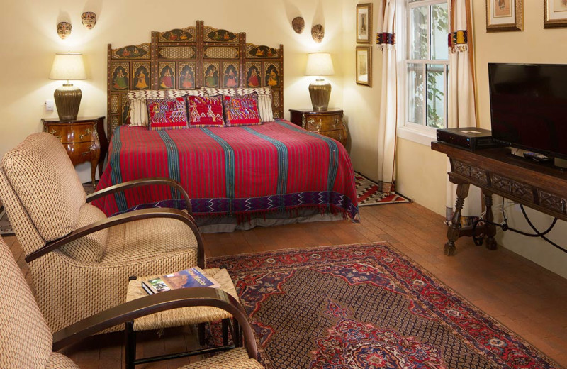 Guest room at Casa Blanca Bed and Breakfast Inn.