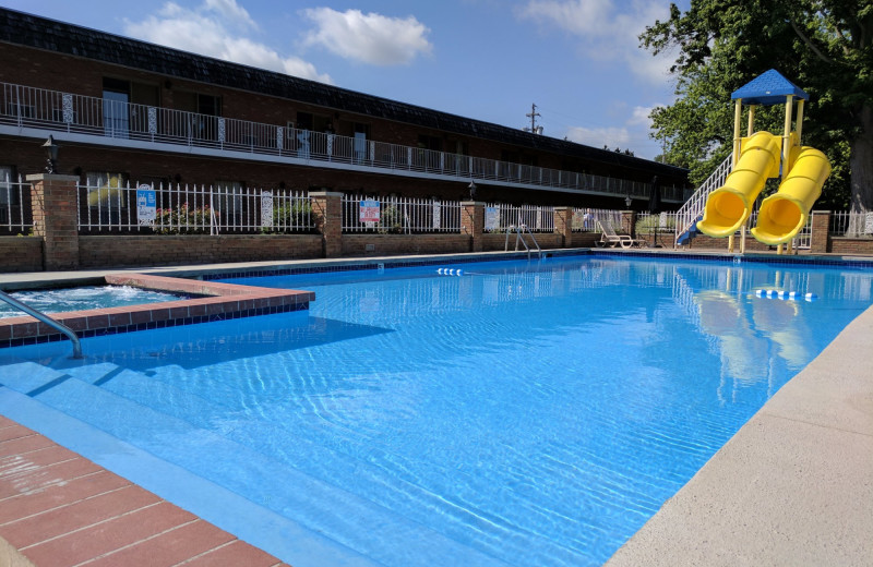 Outdoor pool at South Shore Inn.