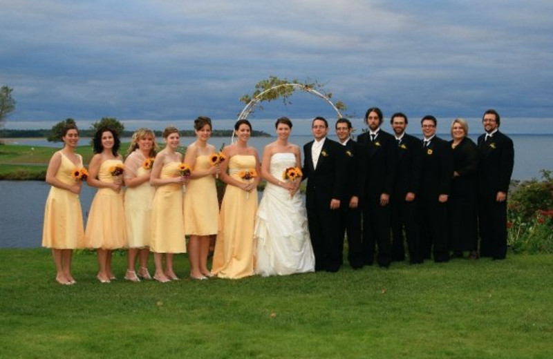 Wedding Party at Pictou Lodge Resort